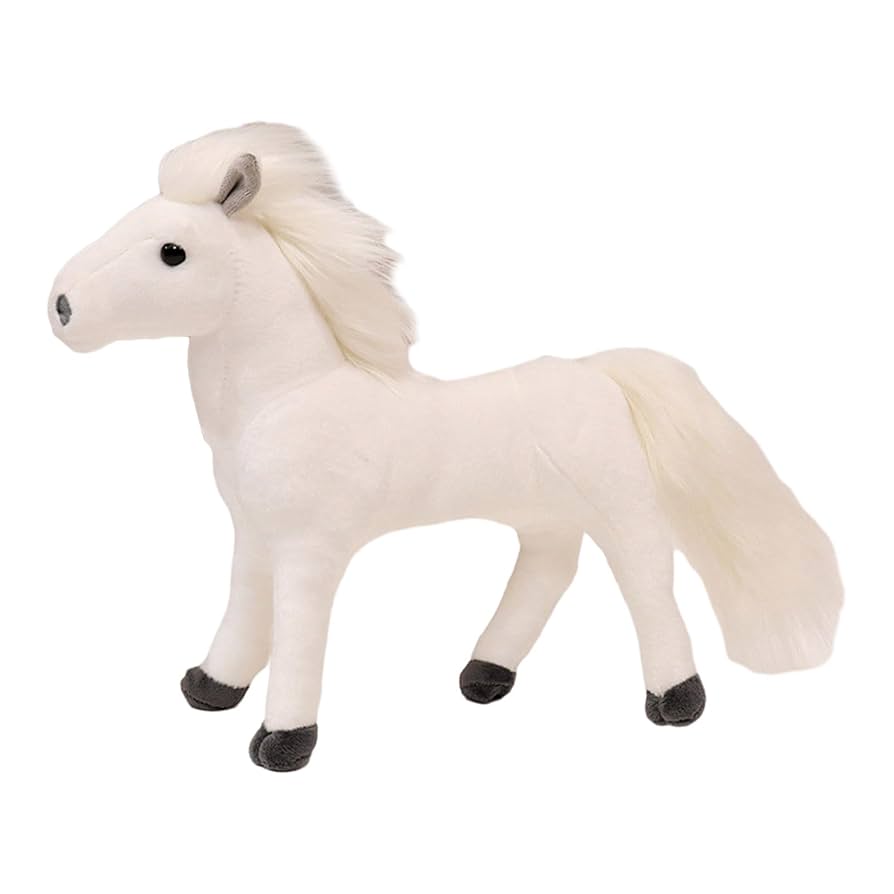  ぬいぐるみ Cushy Pony 馬 ウマ ピンク　入手困難 Amazon.co.jp: Qaba 子供用 ぬいぐるみ 揺れる馬 乗馬 リアルな